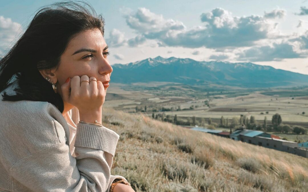 woman thinking about abortion